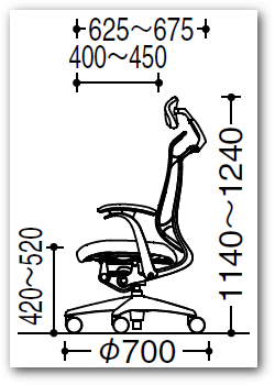 オカムラ　コンテッサ セコンダ　エクストラハイバック　小型可動ヘッドレスト　デザインアーム　シルバーフレーム　ブラックボディ　"オカムラ オフィスチェア CC4AGR CC4CGR"